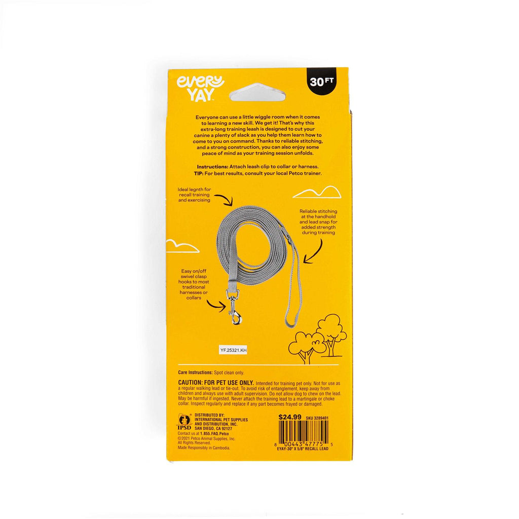 Adjustable Recall Training Dog Lead V458