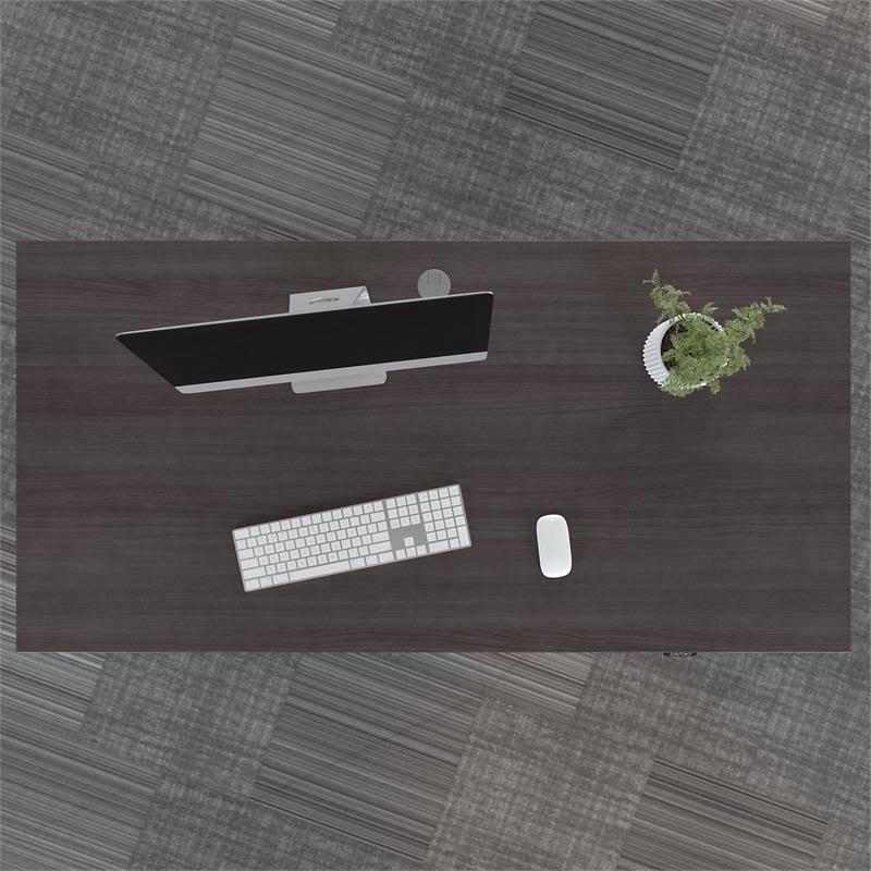 Gray Electric Height Adjustable Standing Desk B619528