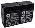 6 V 14 Ah Replacement Battery with Terminal T1T2 (2 PACK) L56146