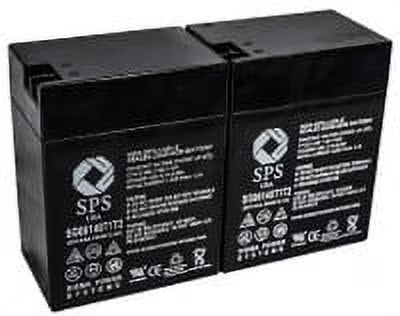 6 V 14 Ah Replacement Battery with Terminal T1T2 (2 PACK) L56146
