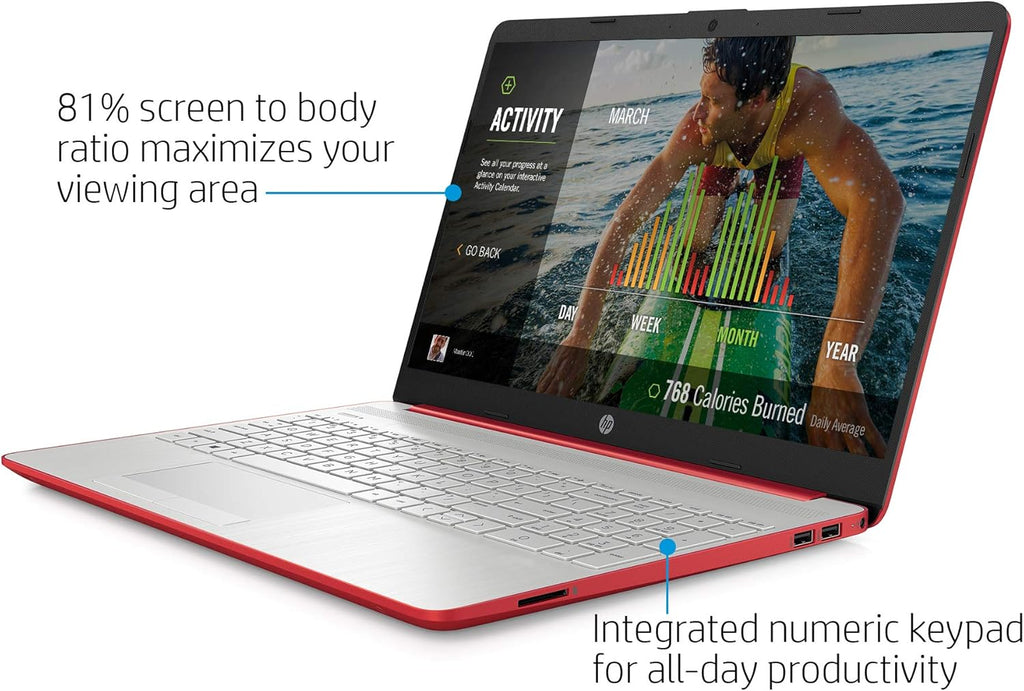 15.6in Laptop Intel Pentium Quad-Core N5000 4GB RAM 500GB Hard Drive Windows 10 S Renewed L96332