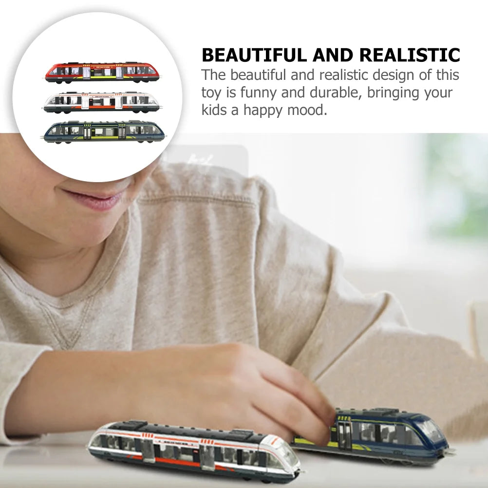 3pcs Simulation Electric Train Toy T333302