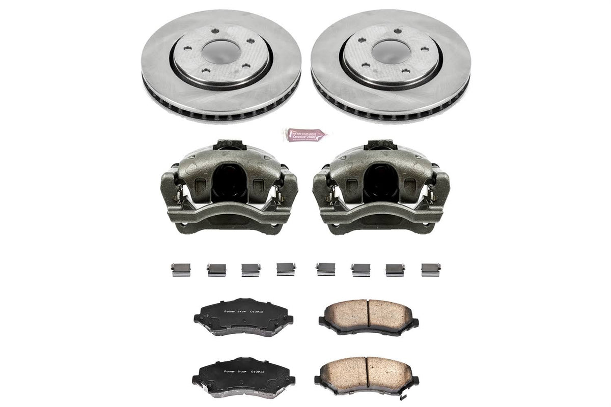 White Brake Kit with Calipers H73199