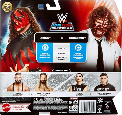 WWE Main Event Championship Showdown 2-Pack Action Figures & Accessory Z73287
