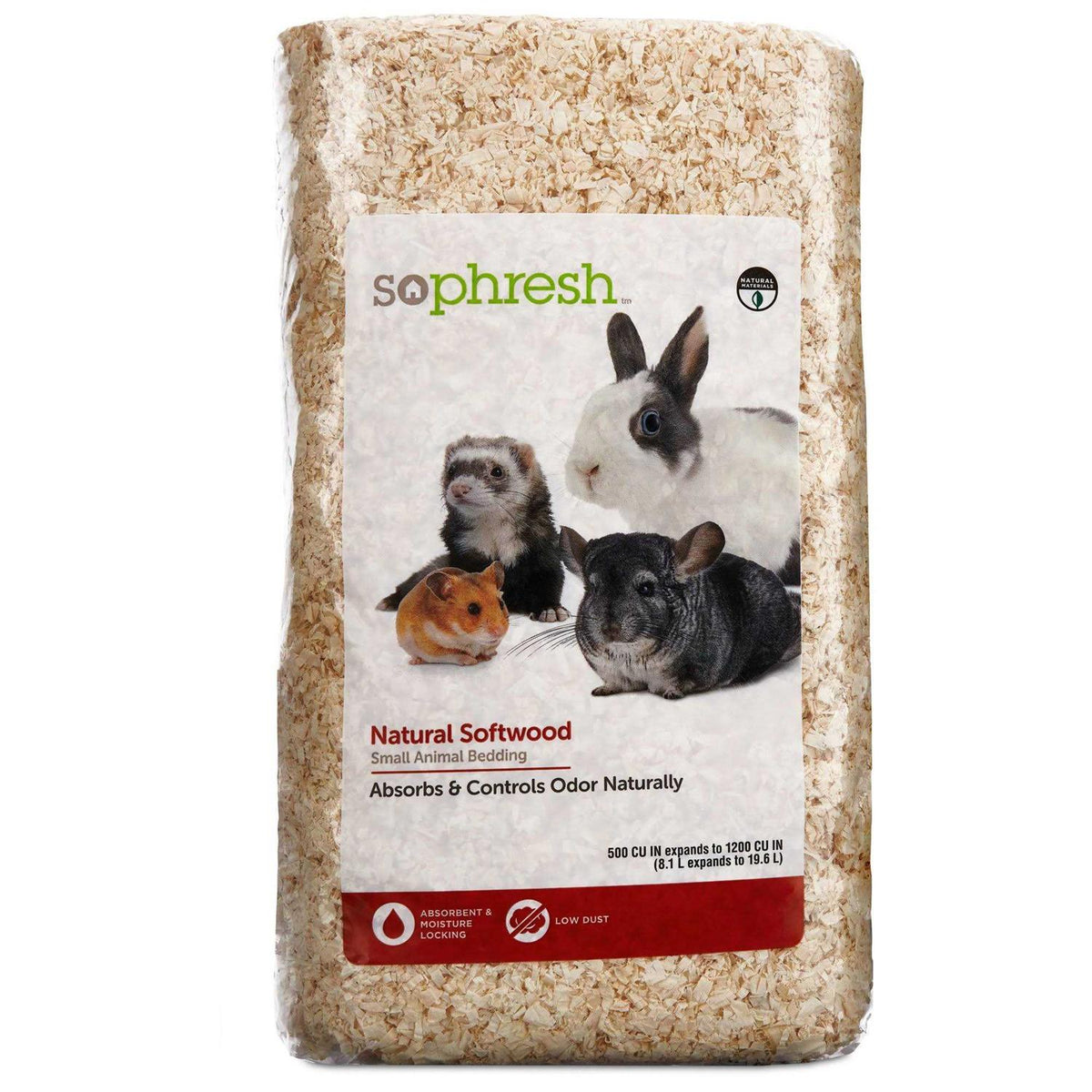 Natural Softwood Small Animal Bedding V22826