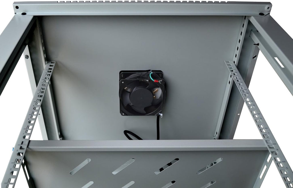 18U Wall Mount Server Rack Cabinet Enclosure 24 Inch Depth X2931