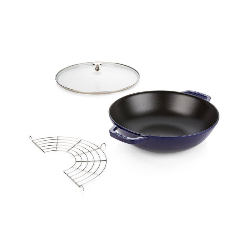 Dark Blue Cast Iron 4.5-qt Pan S25100