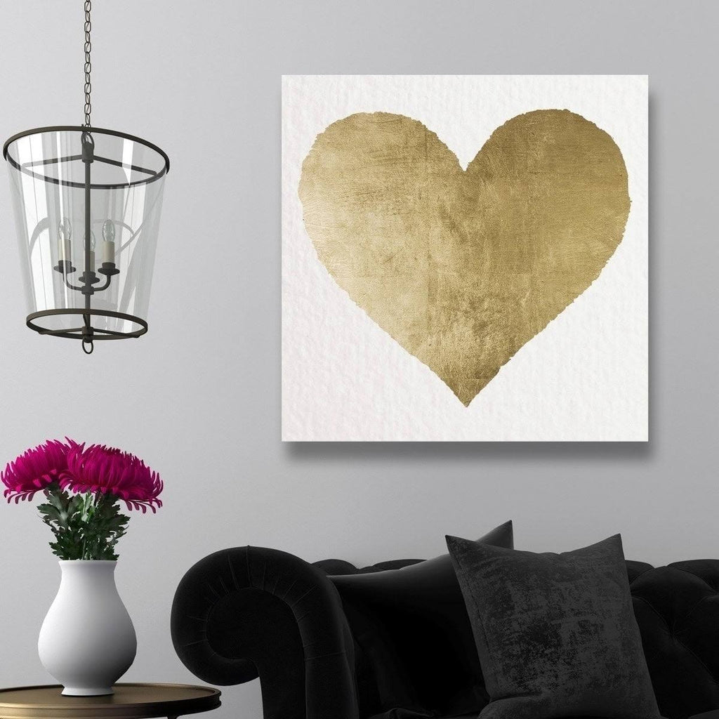 Gold Canvas Art (20 x 20) E200