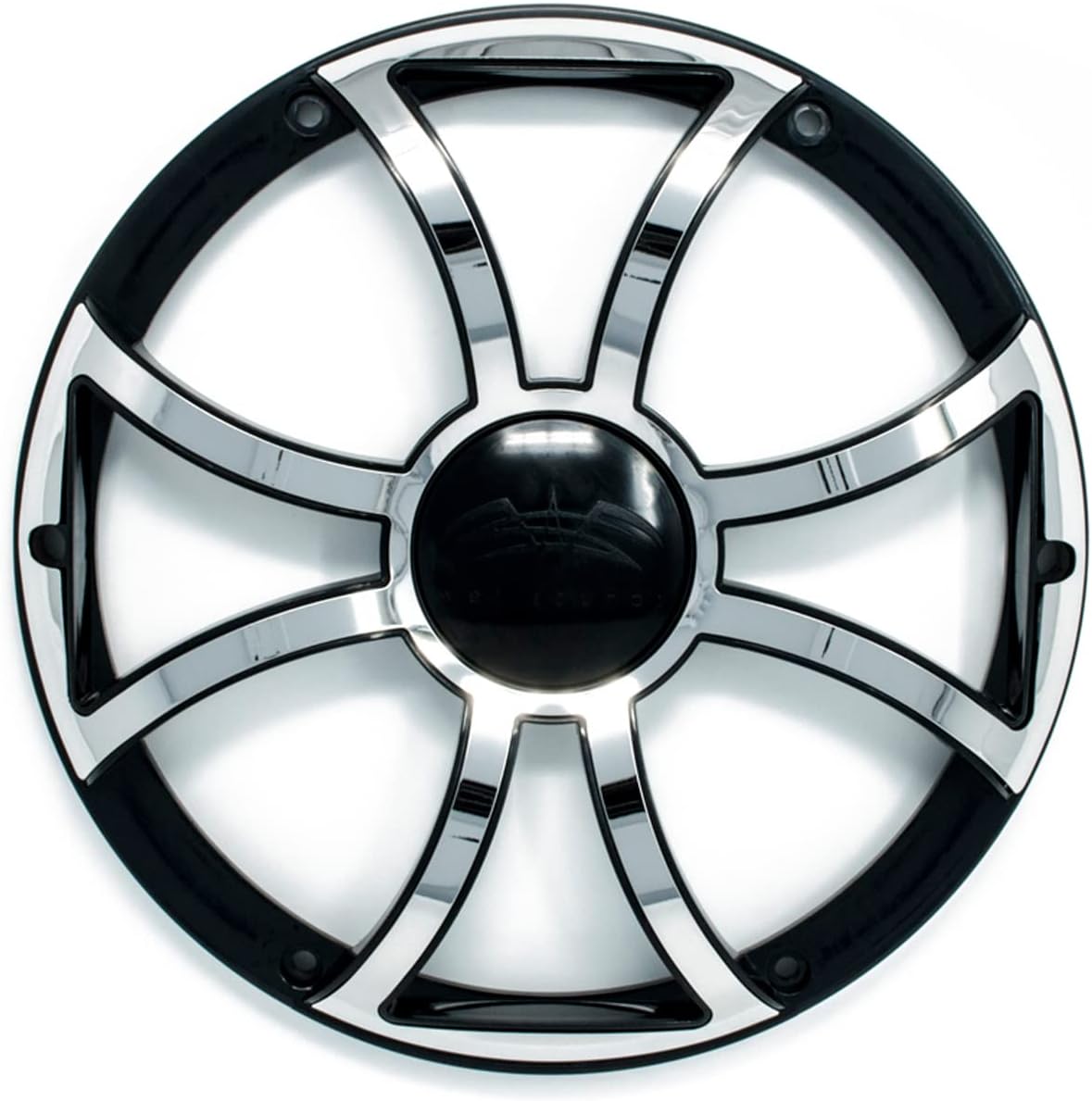 8" Black 4-Ohm Subwoofer with Subwoofer Grill with RGB LED kit O23583
