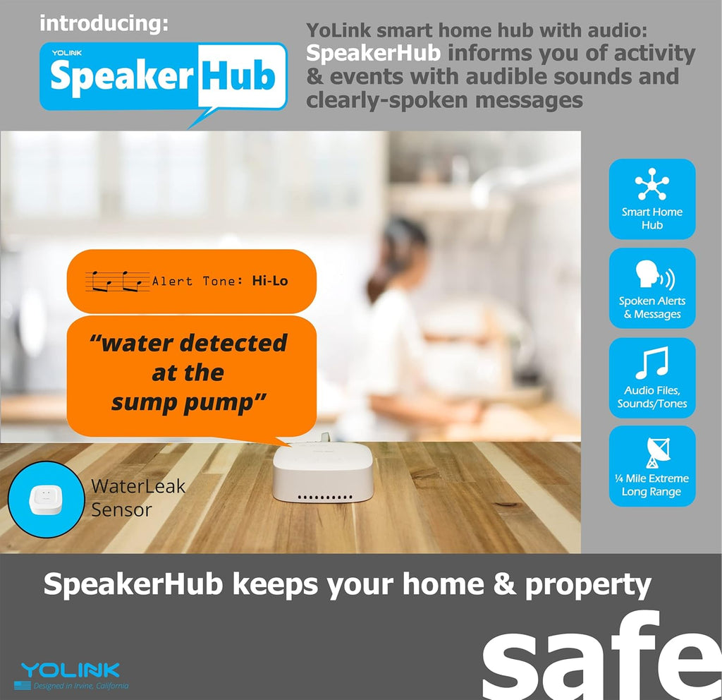 Water Leak Sensor 3 Pack with App Notifications Z6974