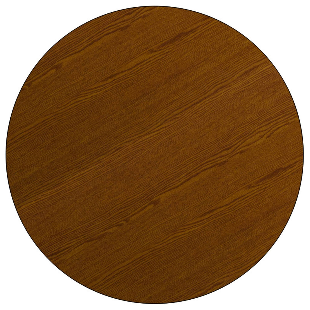Mobile Round Oak Laminate Activity Table G370409