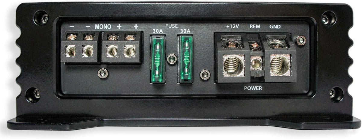 Compatible with 2009-2014 Ford F-150 Extended/Super Cab Truck Dual 10 Sub Box & HA-A400.1 F214080