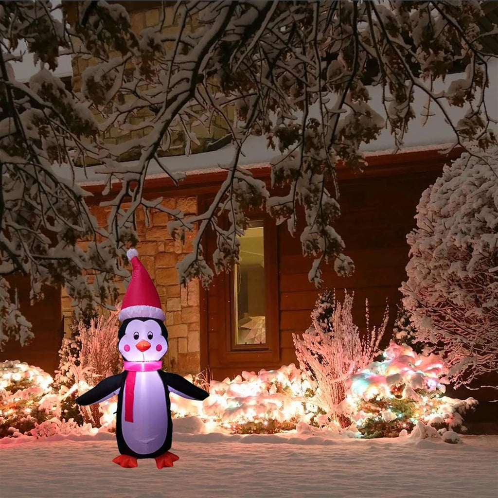 Inflatable Penguin Outdoor Holiday Decor S2404