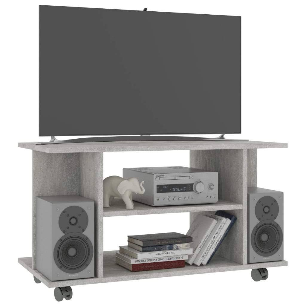 Sonoma Oak Chipboard TV Cabinet with Castors J24333