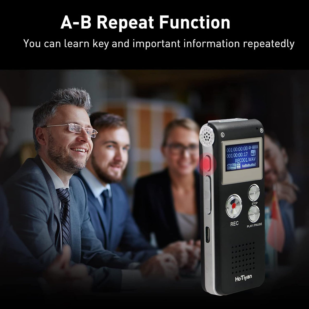 8GB Voice Activated Recorder Pack of 2 Y1969