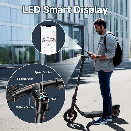 Electric Scooter with Dual Brakes N7068