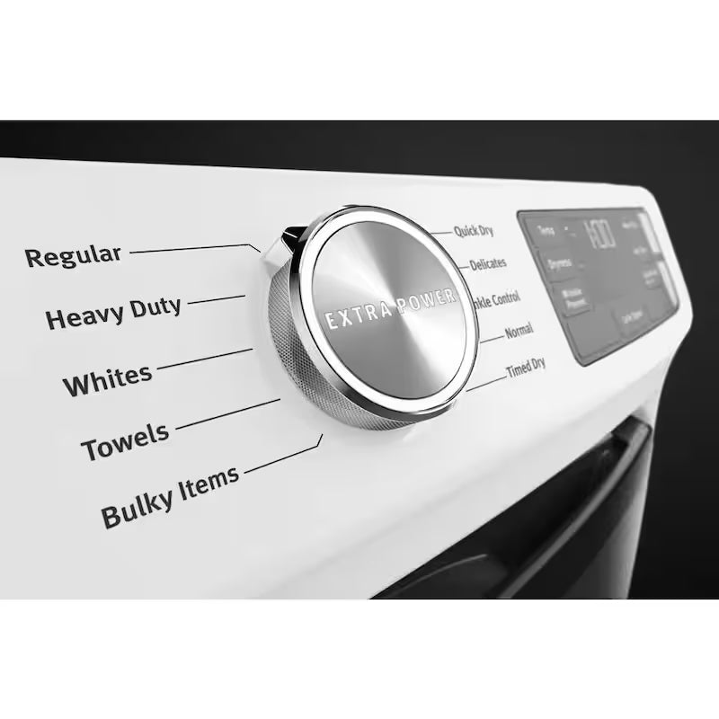7.3 cu. ft. White Stackable Gas Vented Dryer X5824