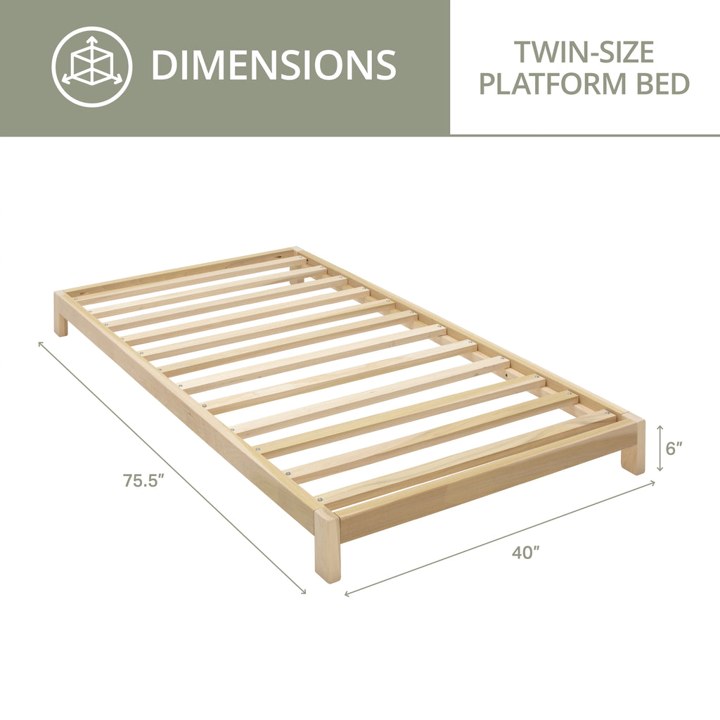 Twin Size Platform Bed S698