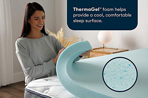 Queen 3 Inch Cooling Memory Foam Mattress Topper O667
