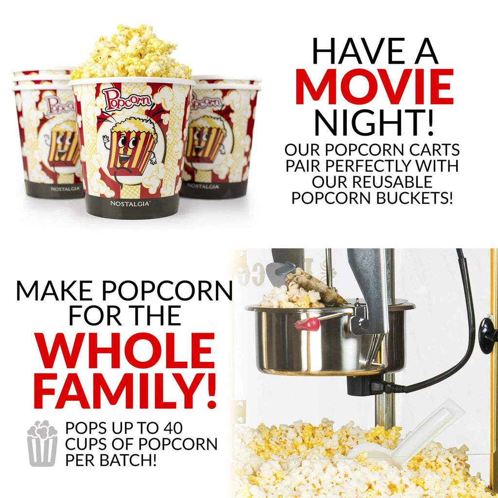 10-Ounce Popcorn & Concession Cart J636562