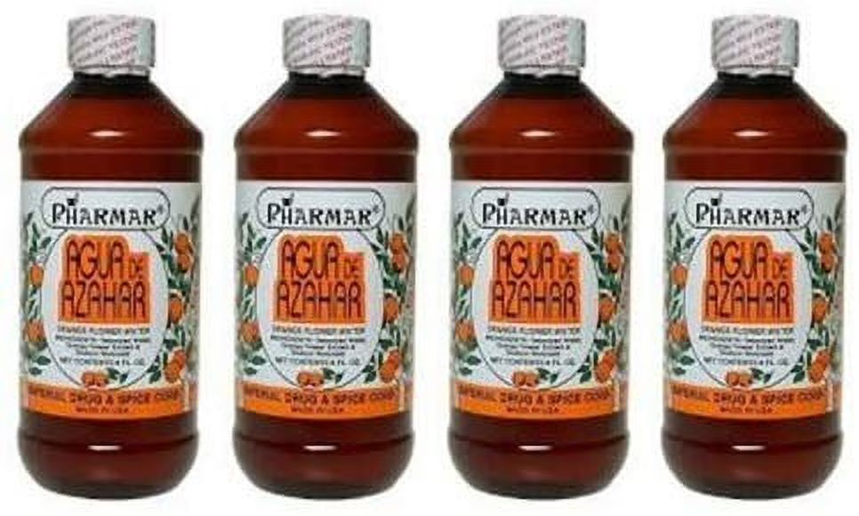 Orange Flower-Blossom Water 4-Pack (8 Oz. Each) B526