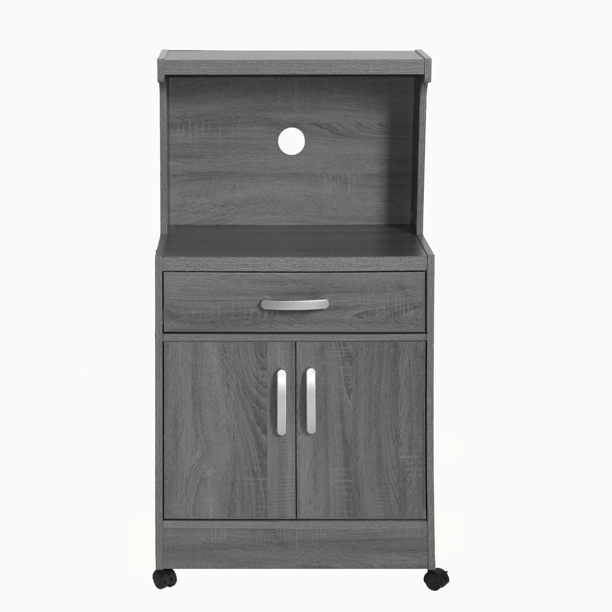 Mahogany Wooden Microwave Cart Z561107