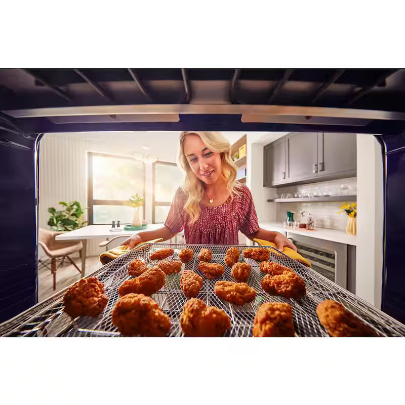 Electric Wall Oven and Microwave Combo in White E5524