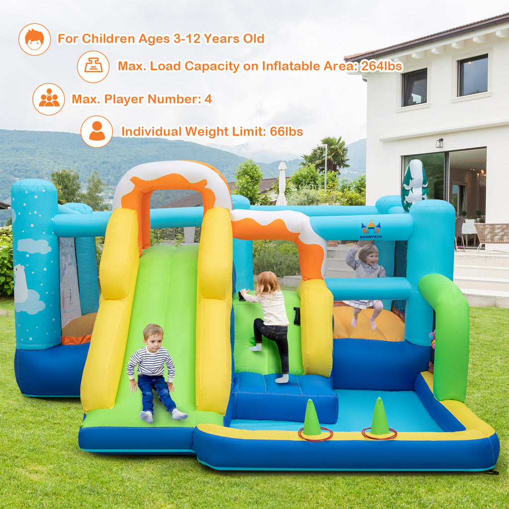 7-in-1 Kids Inflatable Bounce Castle R5828