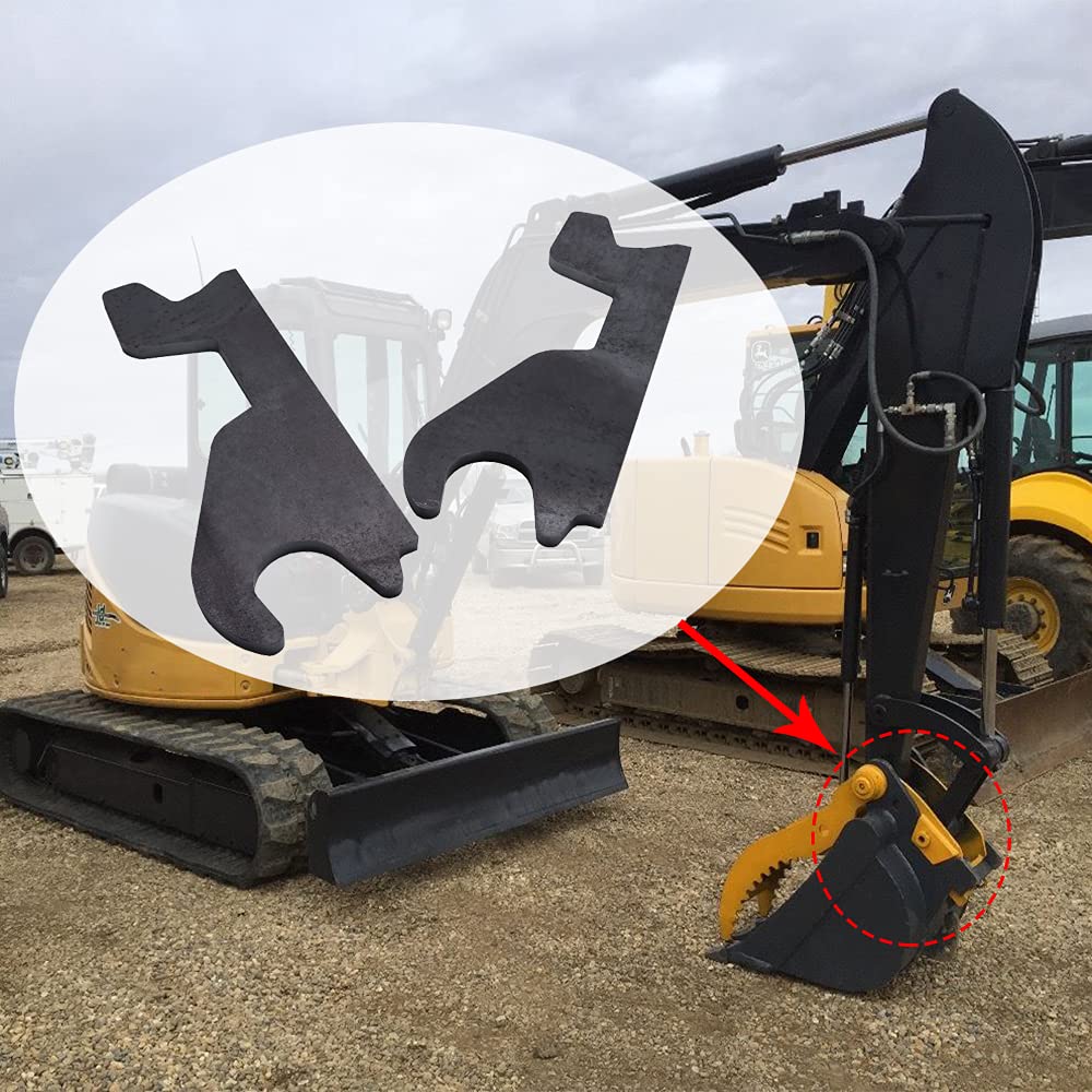 Excavator Quick Attach Bucket Ear Attachment Pack of 2 G1015
