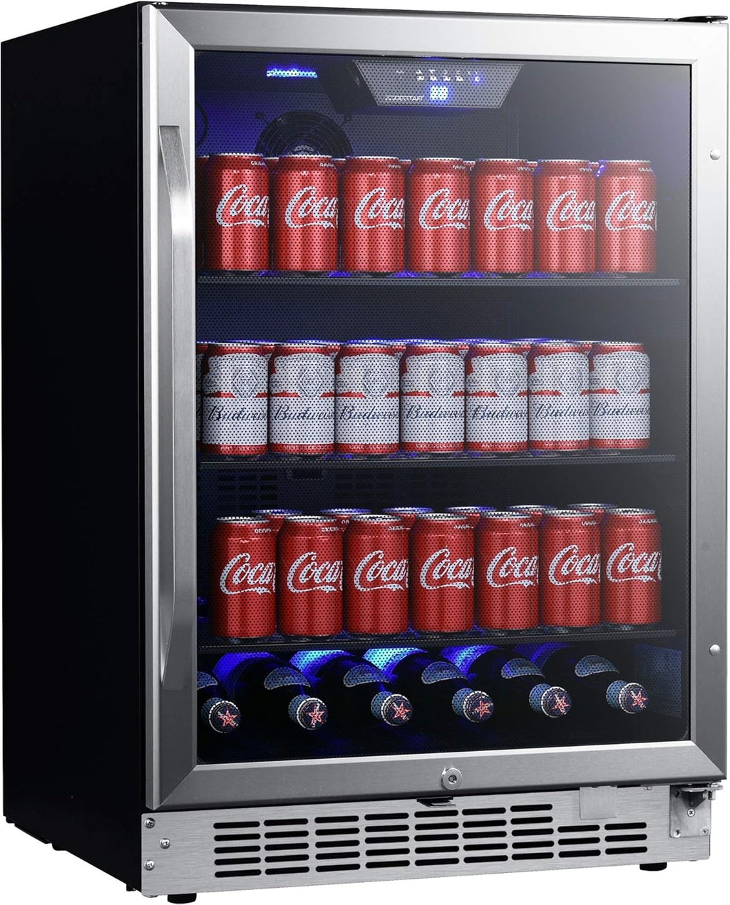 142 Can Built-In Beverage Cooler with Tinted Door Q7573