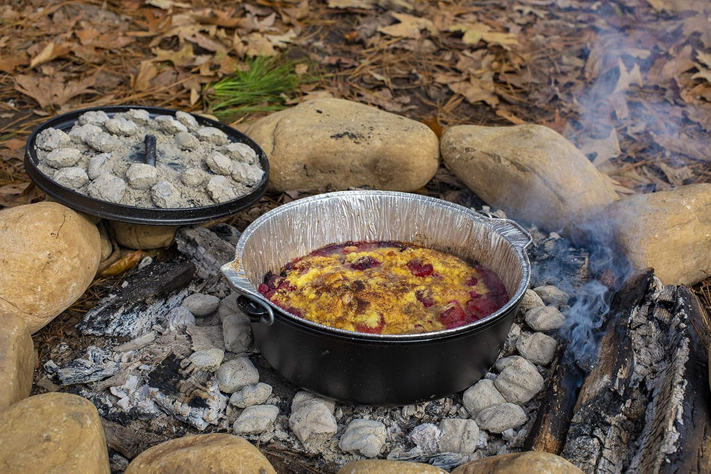 6 Quart Camp Dutch Oven with 12-Pack Aluminum Foil Liners H805231