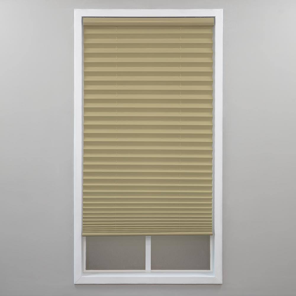 Camel Cordless Light Filtering Pleated Shade - 65.5 in. W x 64 in. L Z9960
