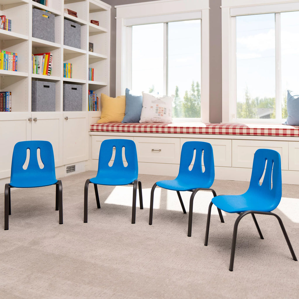 Children’s Stacking Chair 4 Pack Dragonfly Blue N640