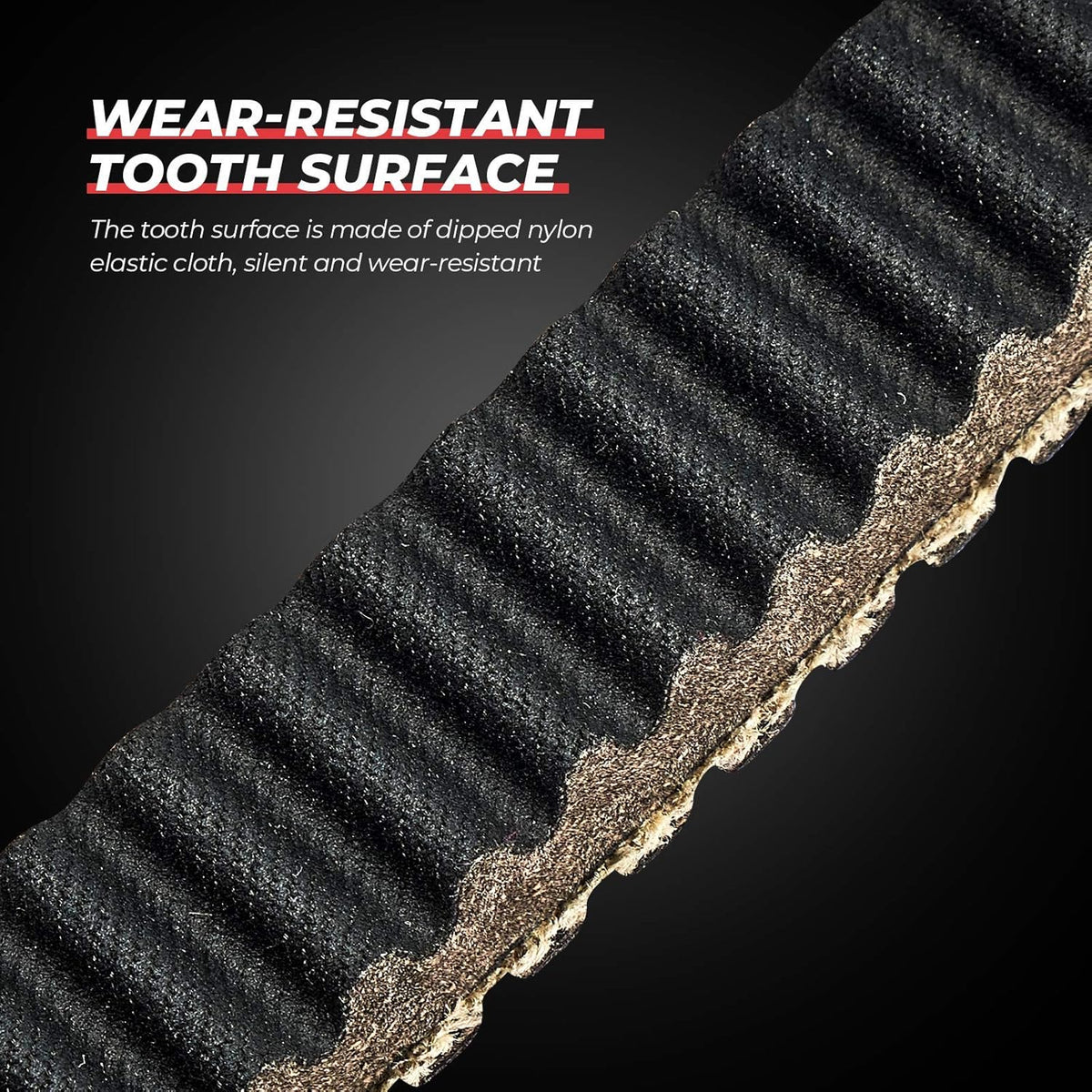 Heavy Duty Carbon Drive Belt I363