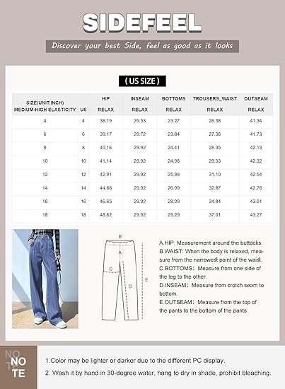 Wide Leg High Waisted Stretch Denim Jeans V96650