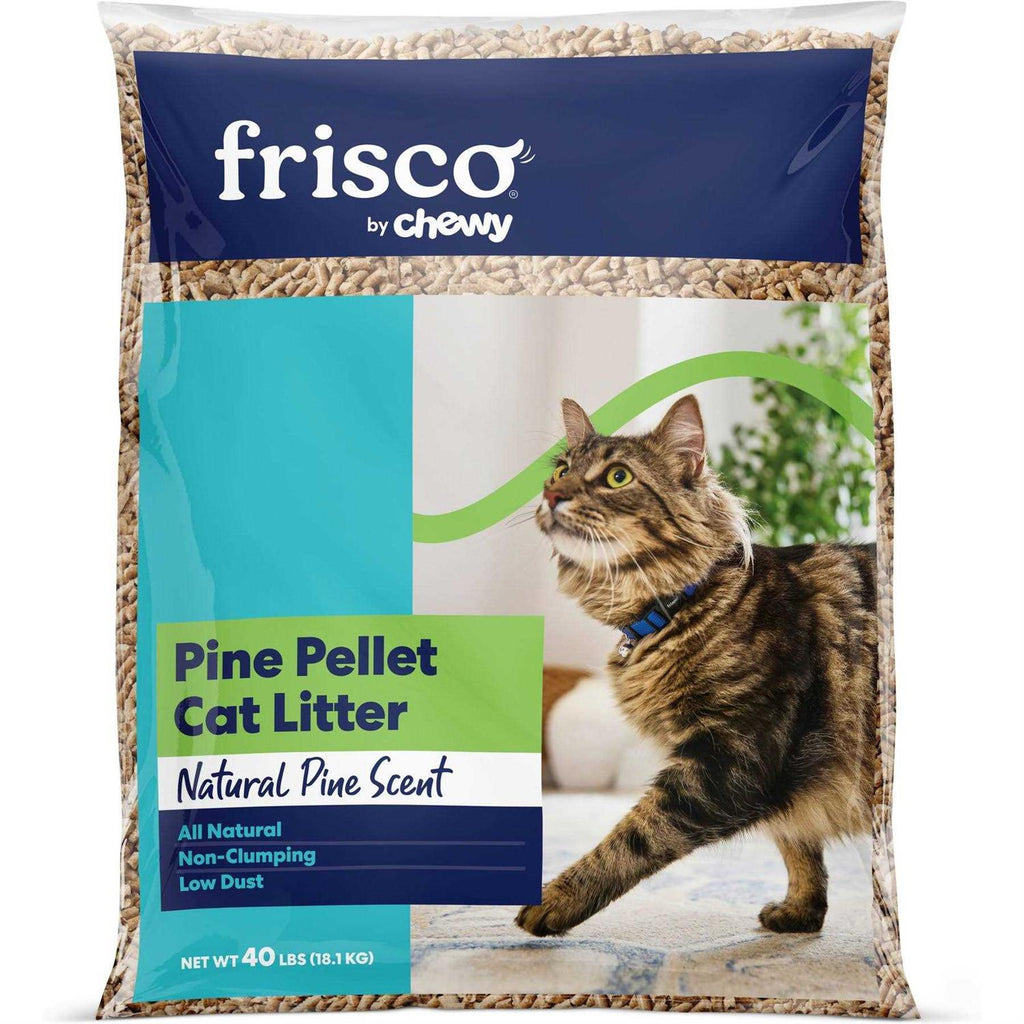 Pine Pellet Unscented Non-Clumping Wood Cat Litter E402