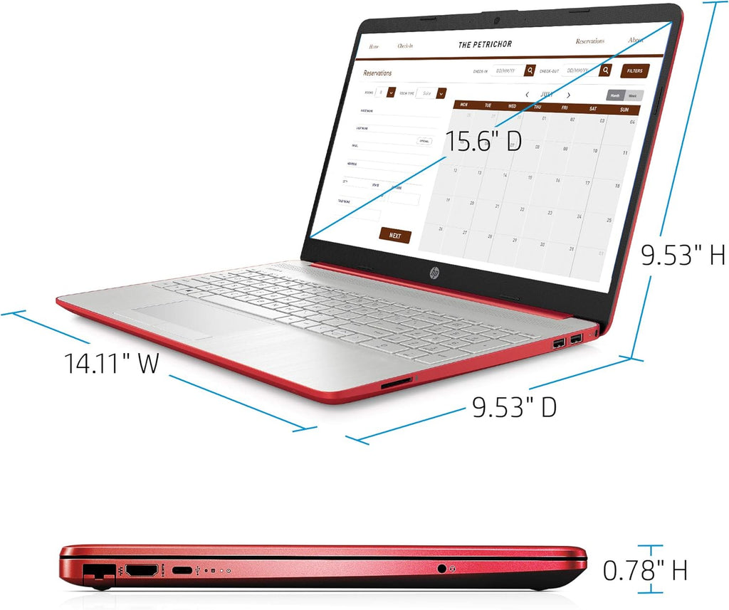 15.6in Laptop Intel Pentium Quad-Core N5000 4GB RAM 500GB Hard Drive Windows 10 S Renewed L96332