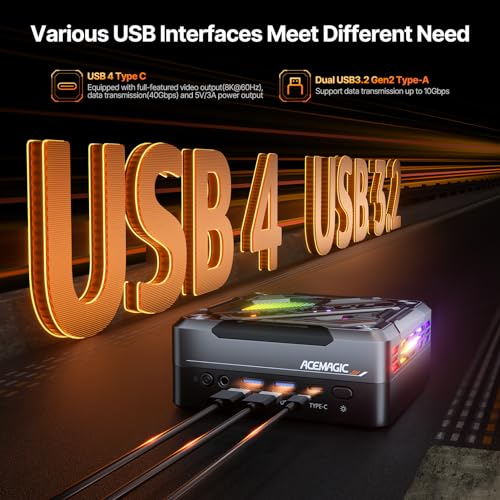 Mini PC N95 8GB LPDDR5 256GB M.2 SSD Dual Gigabit Ethernet A669654