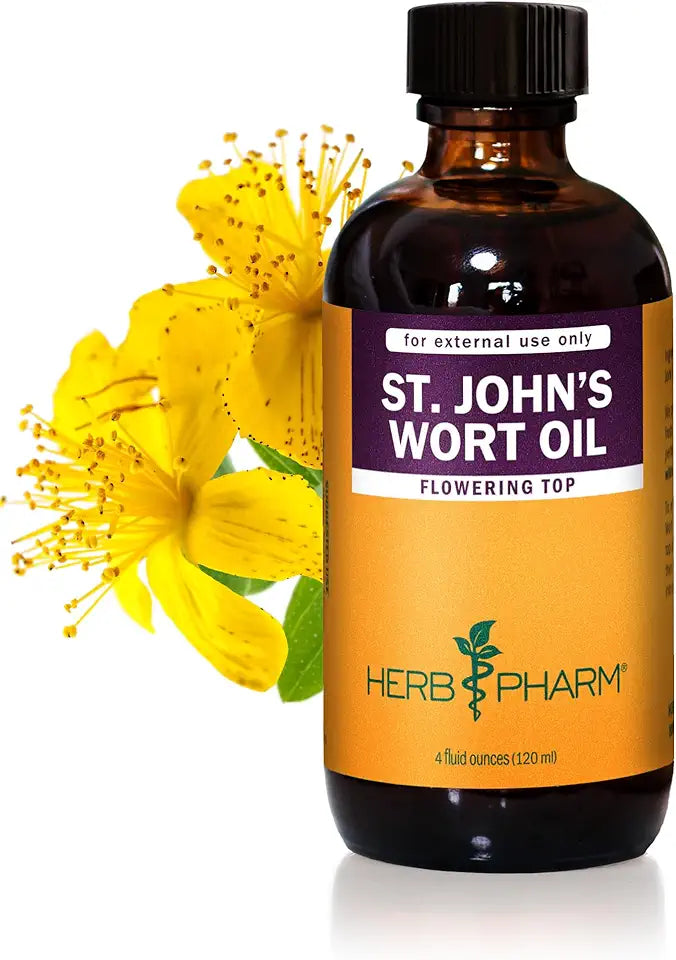 St. John's Wort Topical Oil 4 Ounce E35782