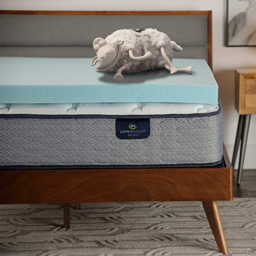 Queen 3 Inch Cooling Memory Foam Mattress Topper O667