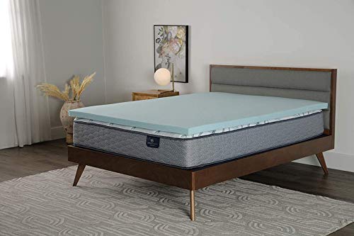 Queen 3 Inch Cooling Memory Foam Mattress Topper O667