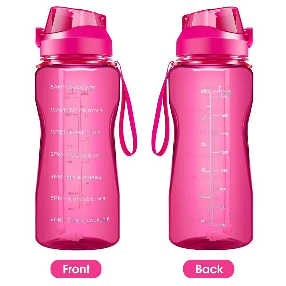 BPA Free 2.2L Water Bottle with Straw G330