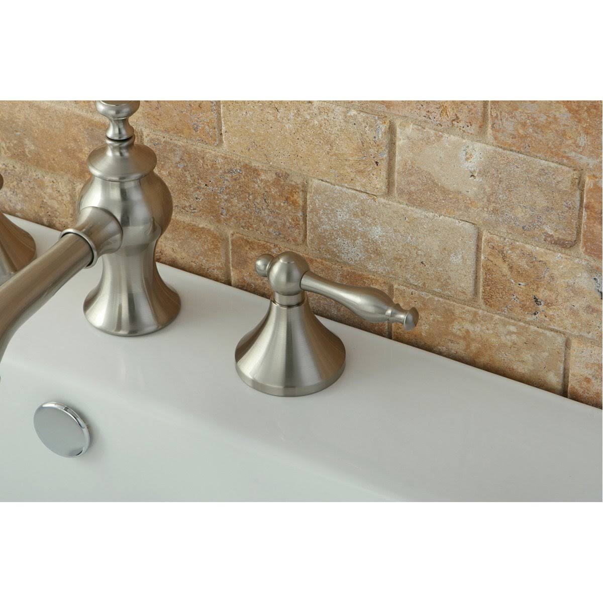 Brushed Nickel Widespread Bathroom Faucet F9620