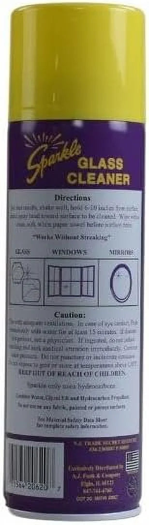 Ammonia-Free Glass Cleaner Spray Bottle Pack of 3 Q31886