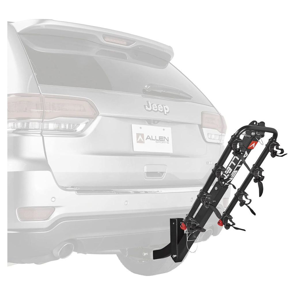 4-Bicycle Hitch Mounted Bike Rack Carrier U6727