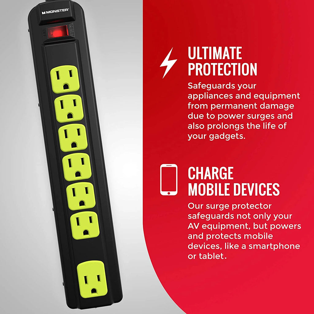 7 Plug-In Surge Protector Power Strip S332567