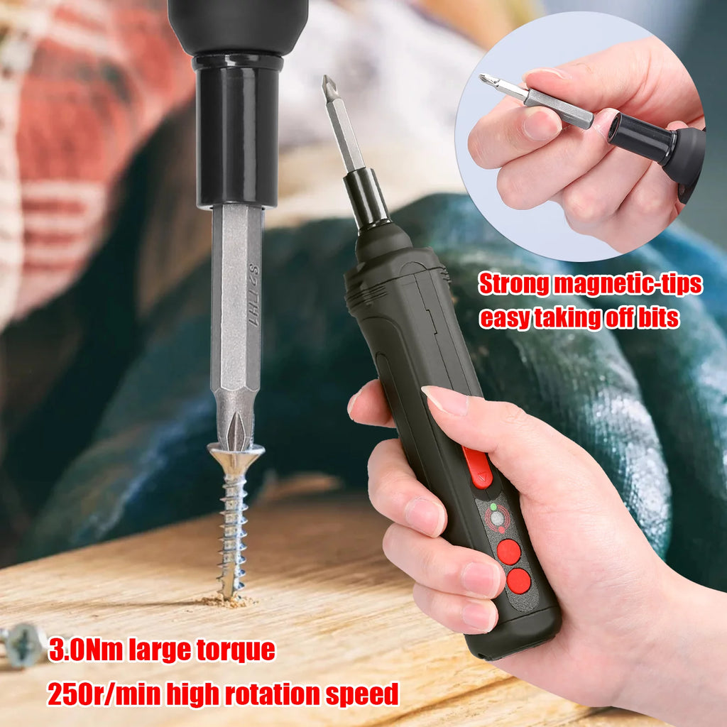 3.0N.m Screwdriver Metal Bits Set Electric Screwdriver U635802