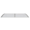 Door Canopy Weather-resistant Polycarbonate Cover A31897