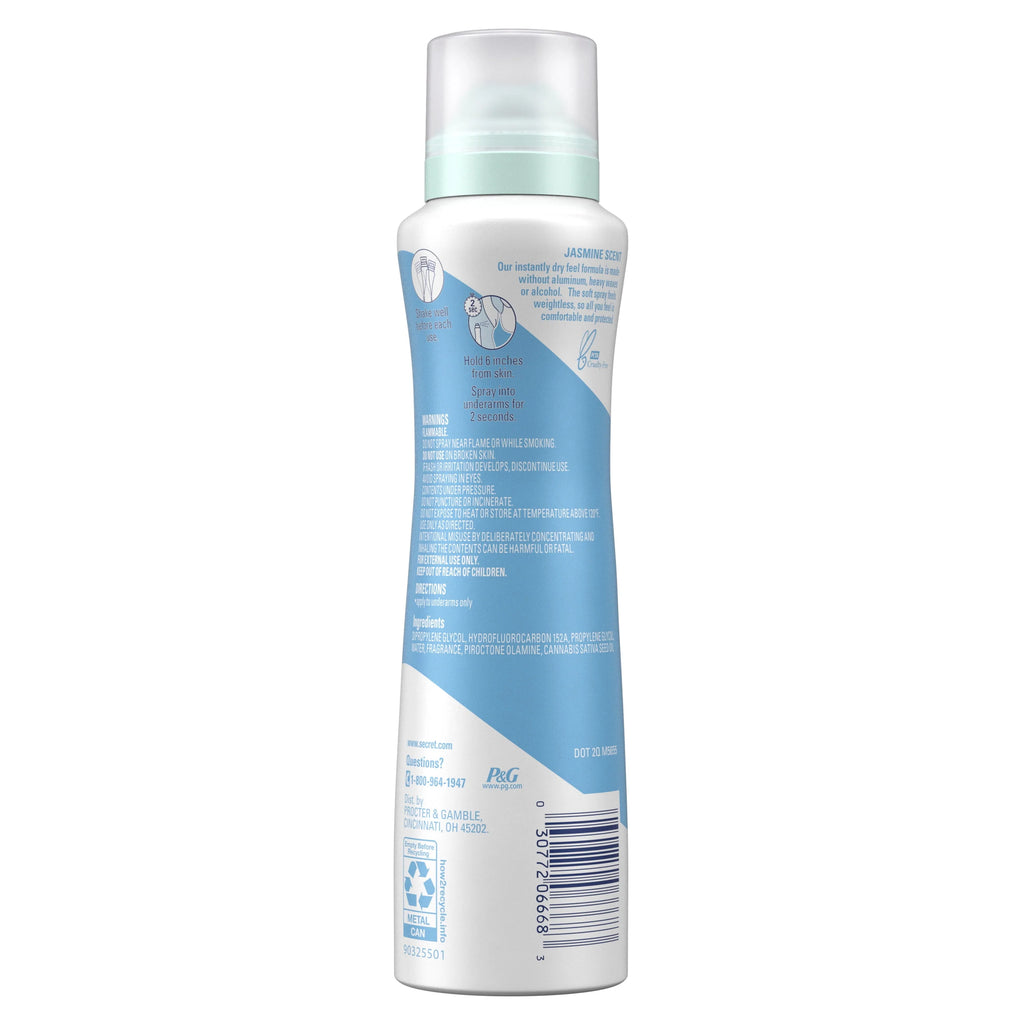 Aluminum Free Dry Spray Deodorant 4.1 oz I899