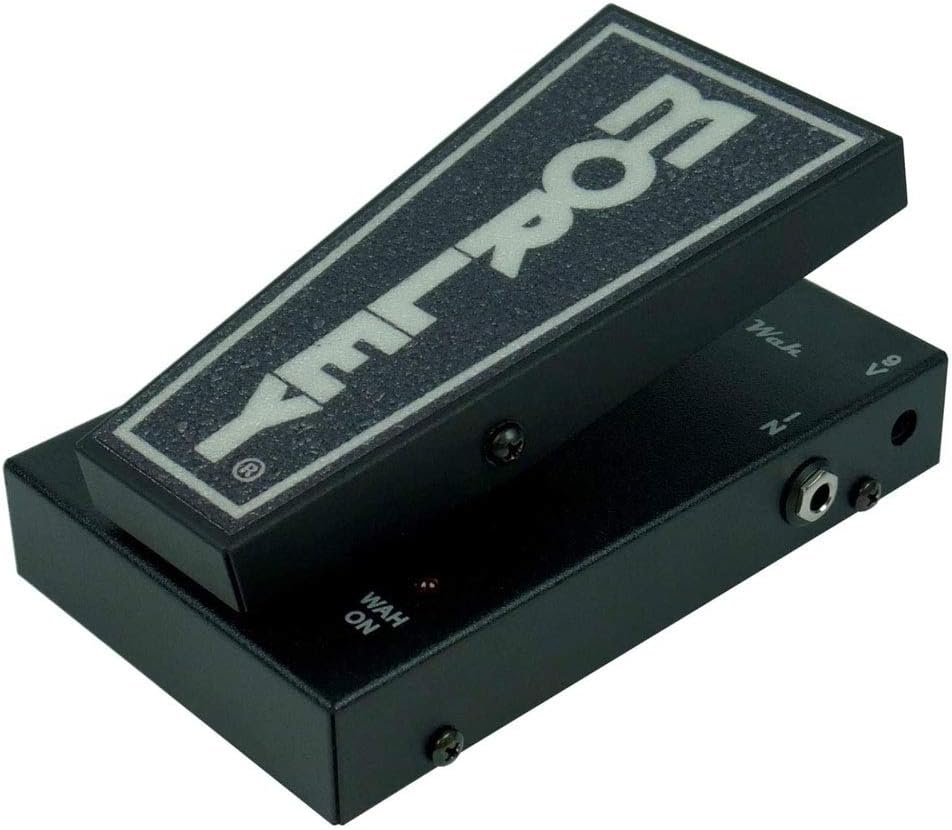 Mini Classic Switchless WAH Pedal with 2x 6' Pro Phone to Phone (1/4) Cables Bundle R6045